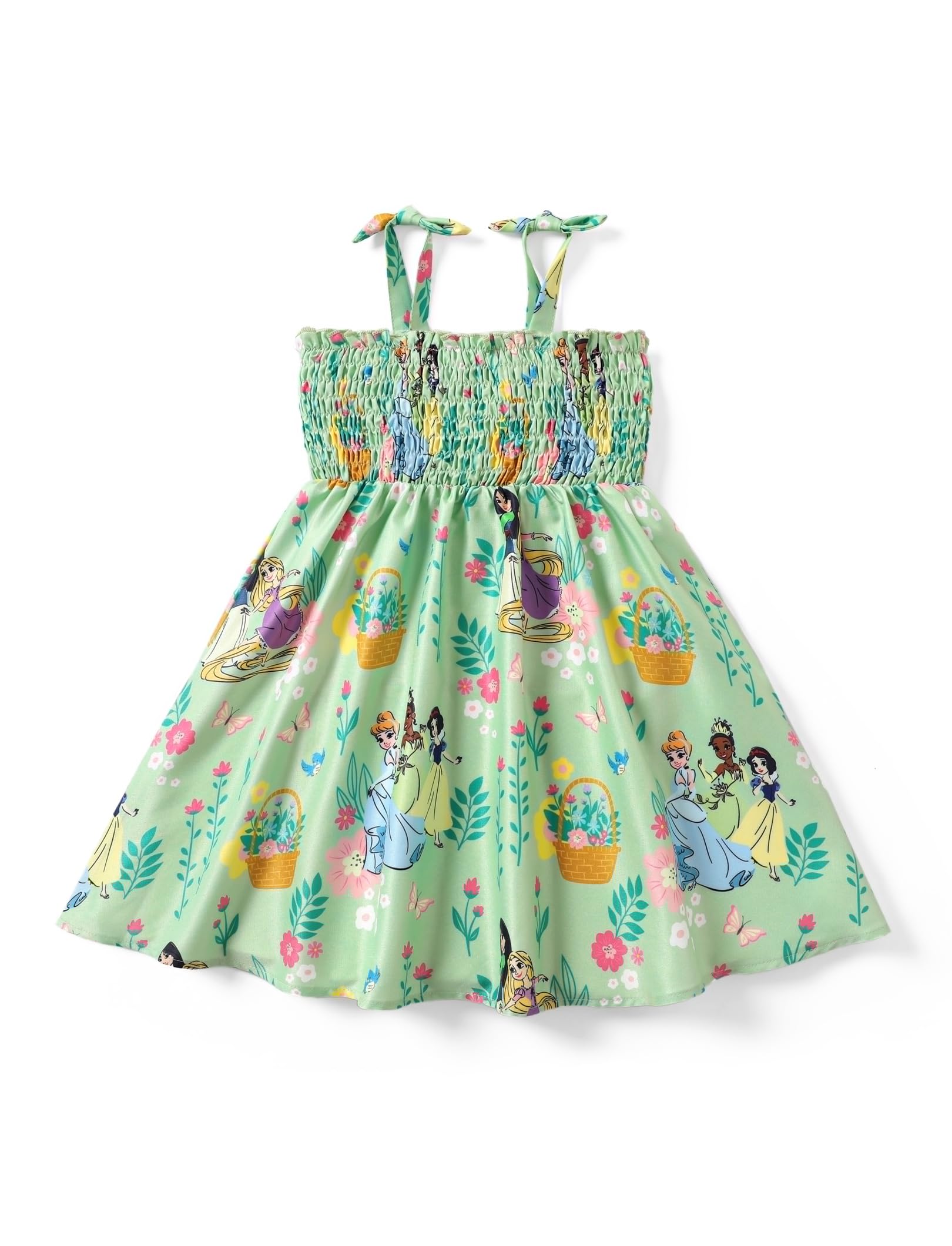 Disney Princess Frozen Elsa Minnie Mouse Toddler Girl Summer Dress Birthday Party Outfit 2-6 Years